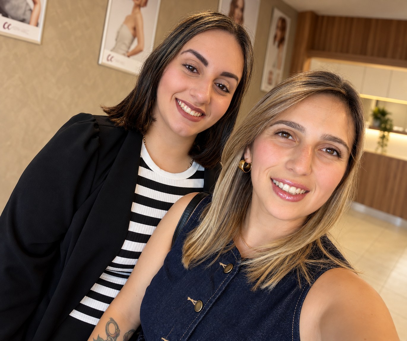 Desailee and Samira at Hair by Desailee