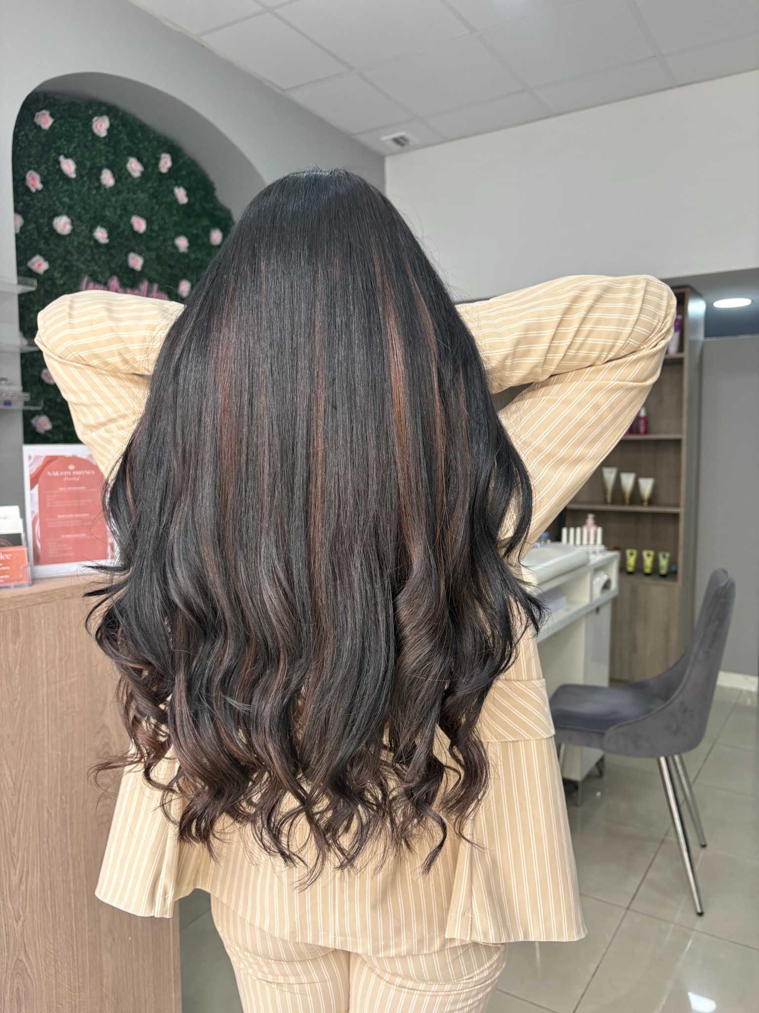 Dark wavy extension result