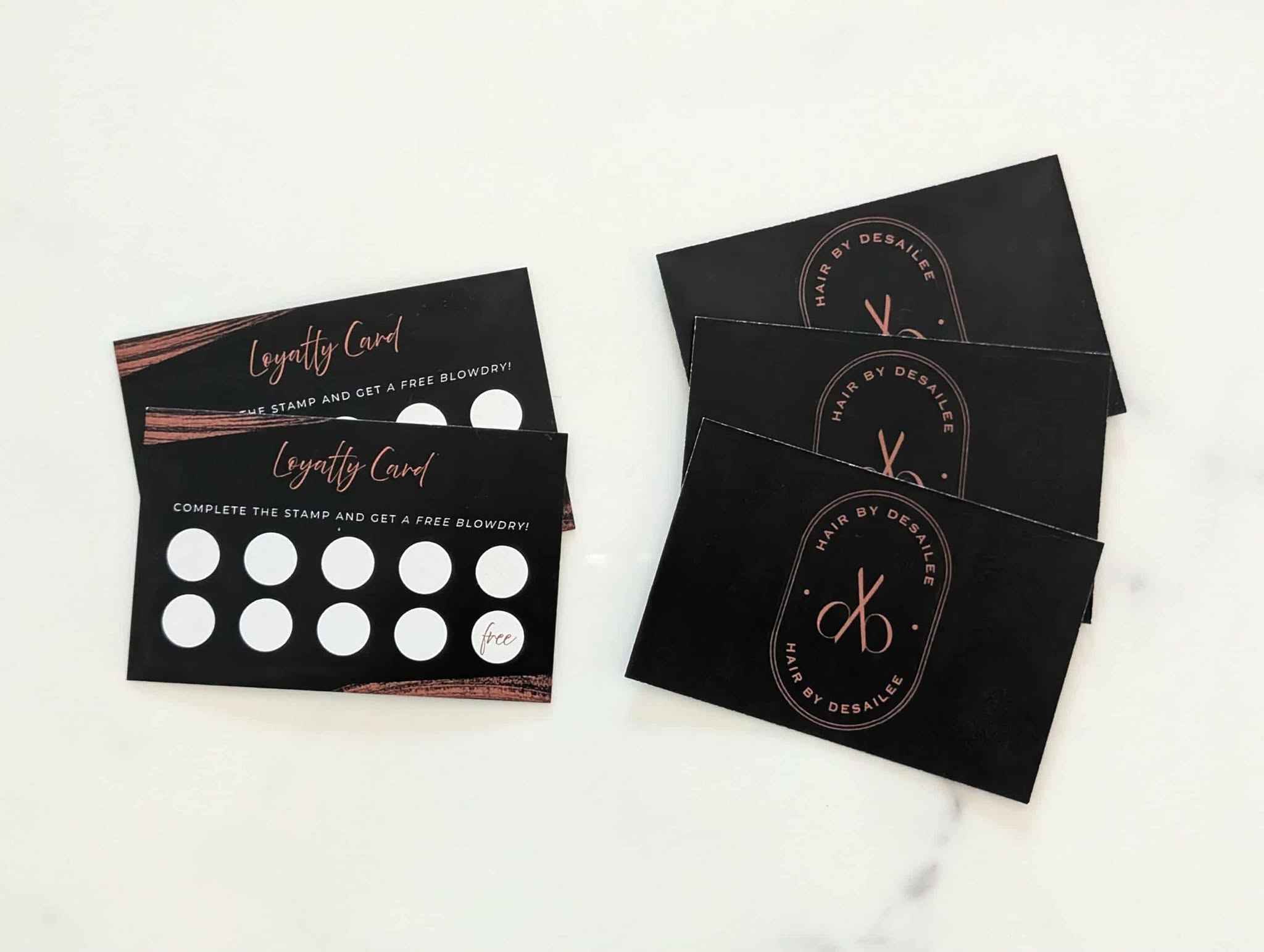 Hair by Desailee loyalty cards