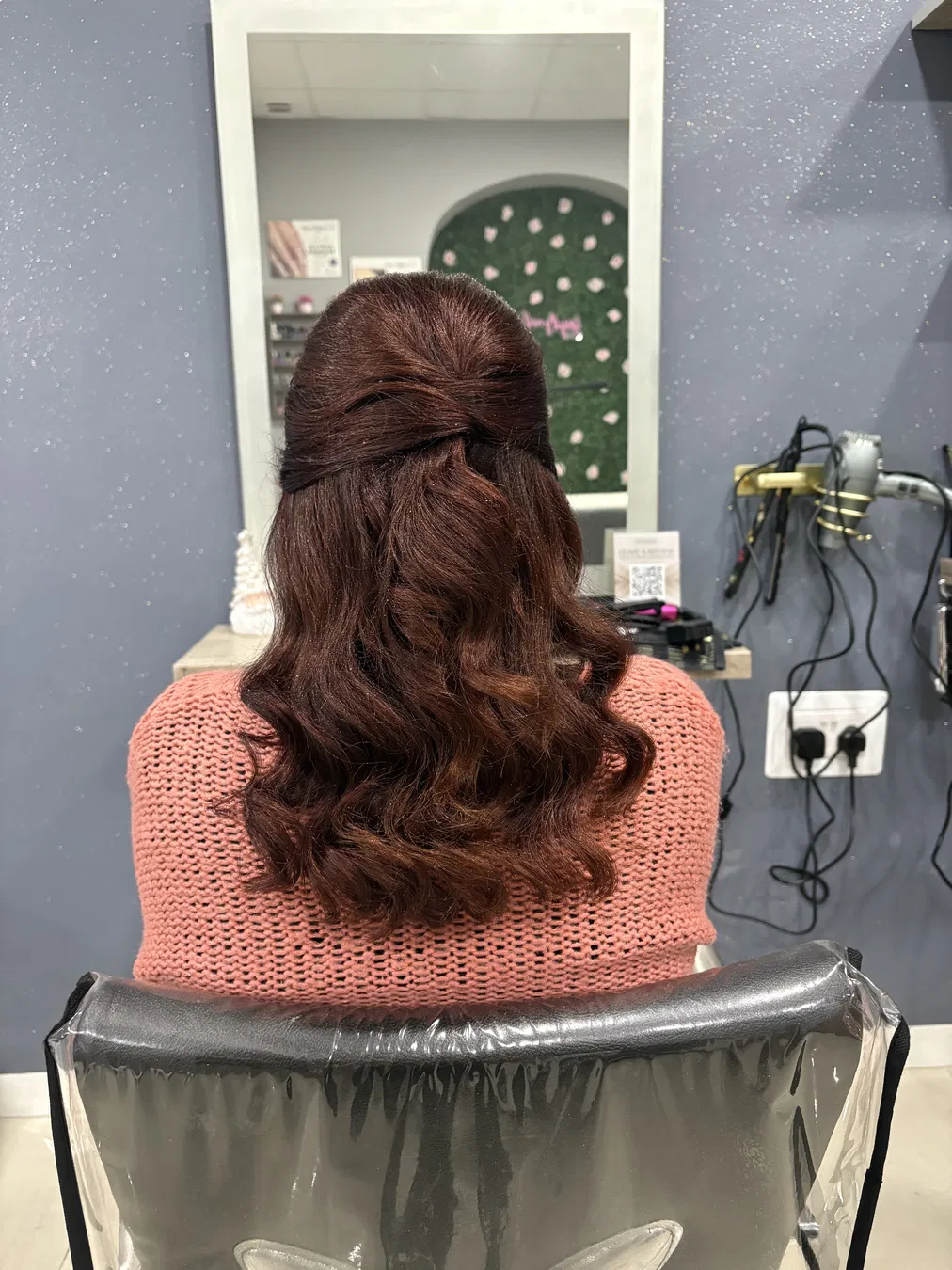 A polished upstyle