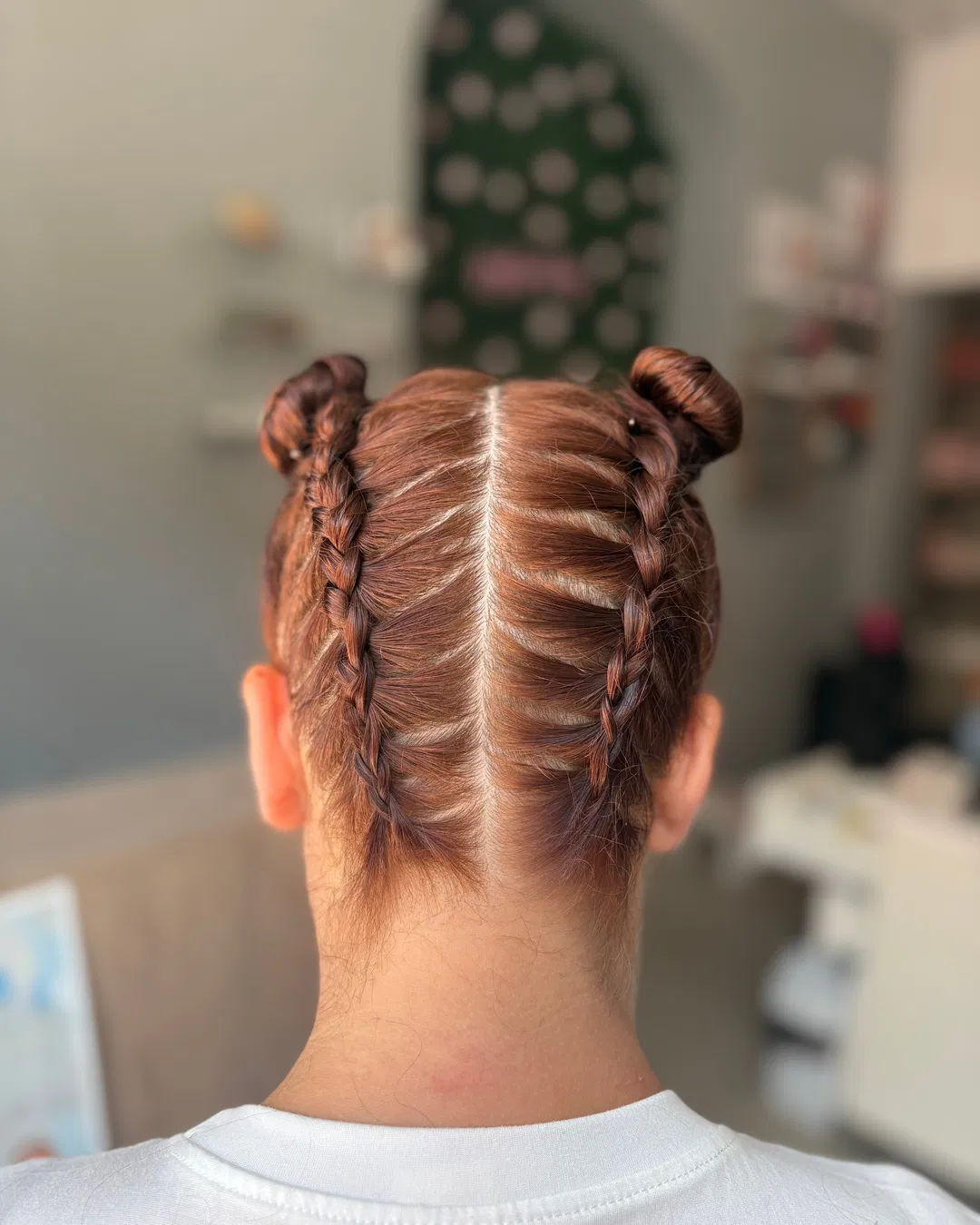 Double braided buns
